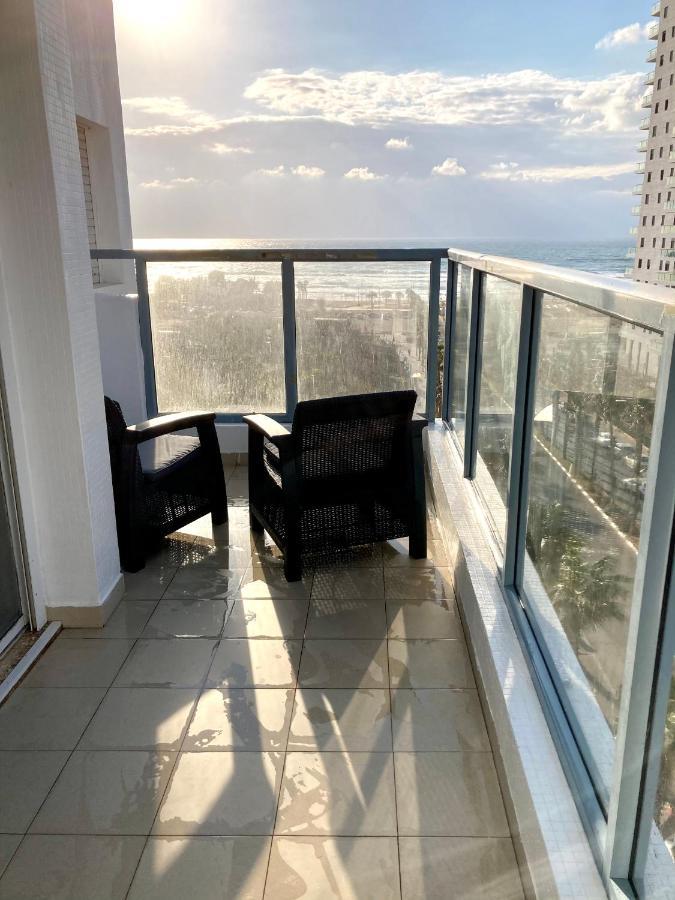 Exceptional View Facing Sea Of Givat Olga Hadera Apartment Luaran gambar